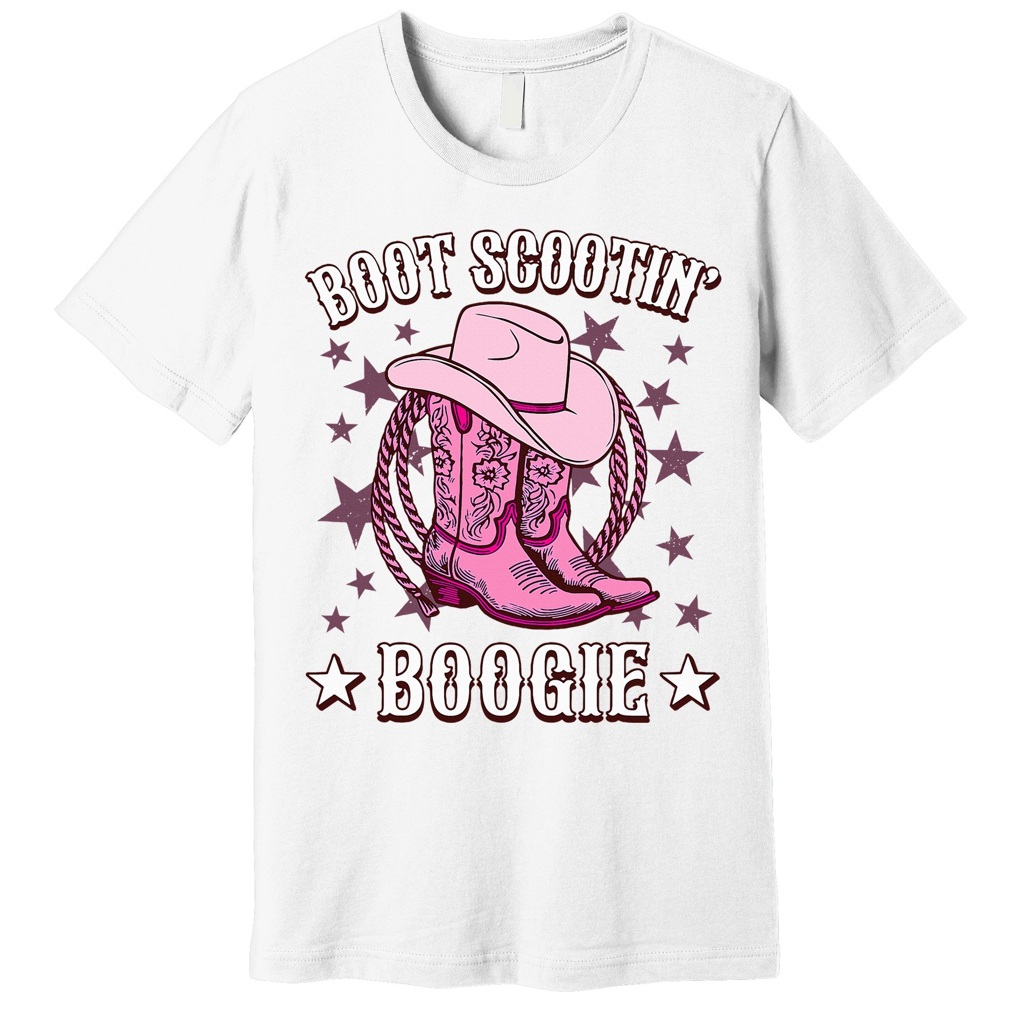 Boots Boot Scootin’ Boogie Southern Western Country Premium T-Shirt