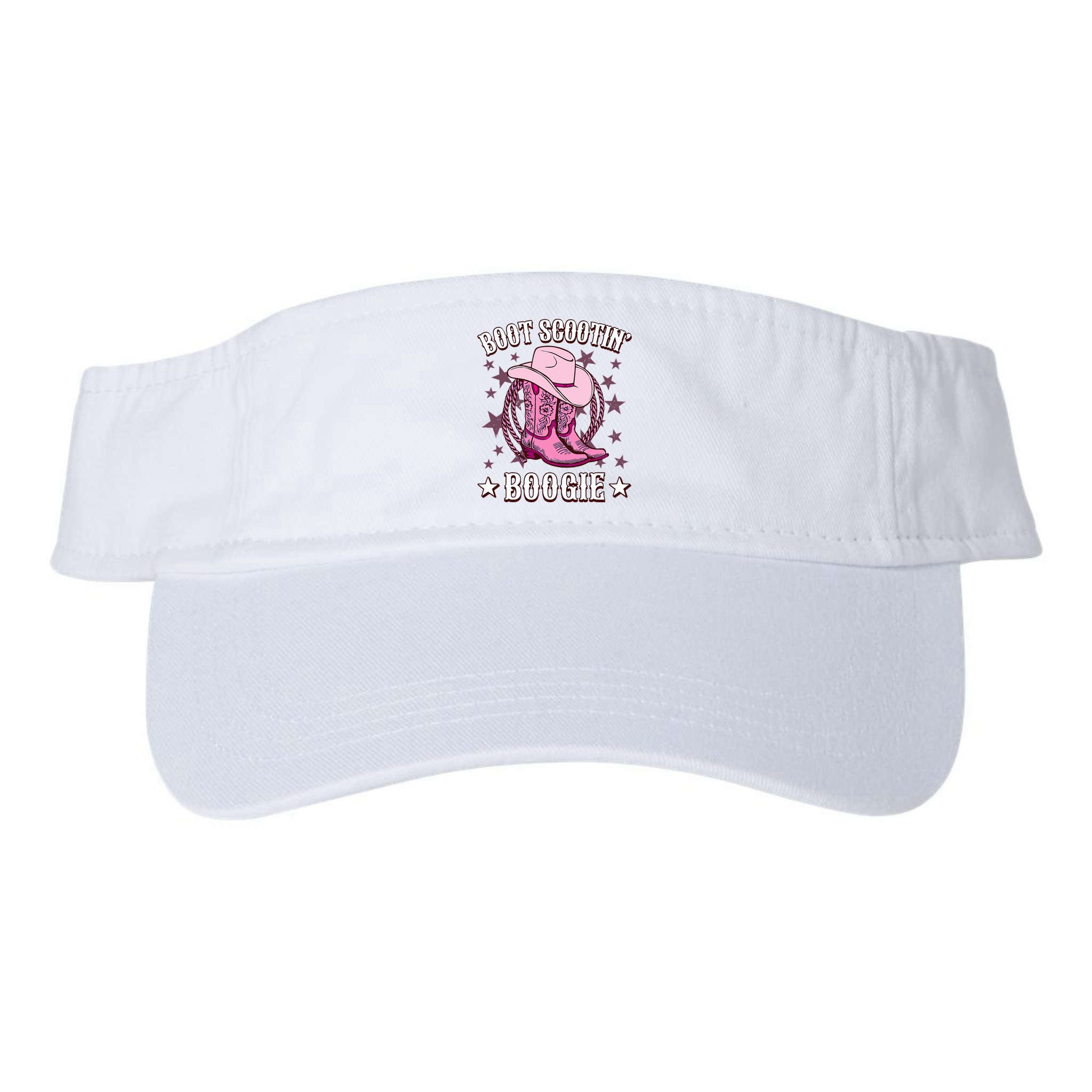 Boots Boot Scootin’ Boogie Southern Western Country Visor