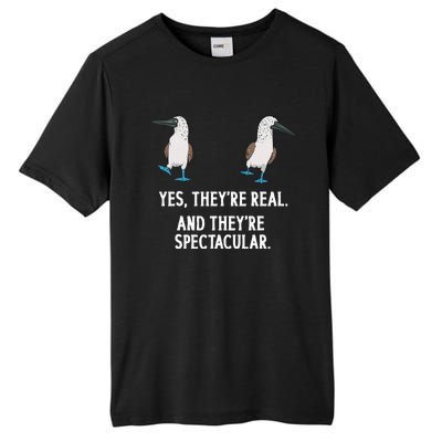 Bluefooted Booby Seabird Boobies Tall Fusion ChromaSoft Performance T-Shirt