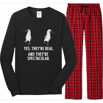 Bluefooted Booby Seabird Boobies Long Sleeve Pajama Set