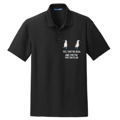 Bluefooted Booby Seabird Boobies Dry Zone Grid Polo