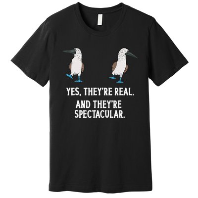 Bluefooted Booby Seabird Boobies Premium T-Shirt