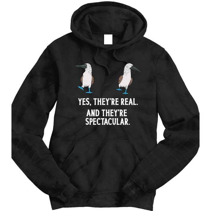 Bluefooted Booby Seabird Boobies Tie Dye Hoodie