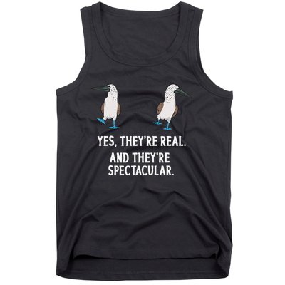 Bluefooted Booby Seabird Boobies Tank Top