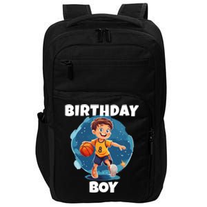 Birthday Basketball Sports Theme Family Matching Outfit Gift Impact Tech Backpack