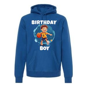 Birthday Basketball Sports Theme Family Matching Outfit Gift Premium Hoodie