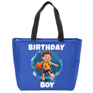 Birthday Basketball Sports Theme Family Matching Outfit Gift Zip Tote Bag