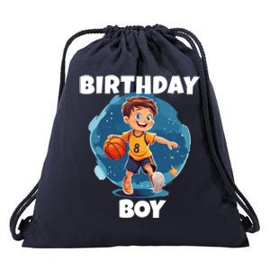 Birthday Basketball Sports Theme Family Matching Outfit Gift Drawstring Bag