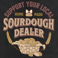 Bread Baker Support Your Local Sourdough Dealer 25L Jumbo Tote
