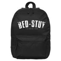 Brooklyn Bed Stuy New York Basketball Practice Jersey 16 in Basic Backpack