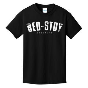 Brooklyn Bed Stuy New York Basketball Practice Jersey Kids T-Shirt