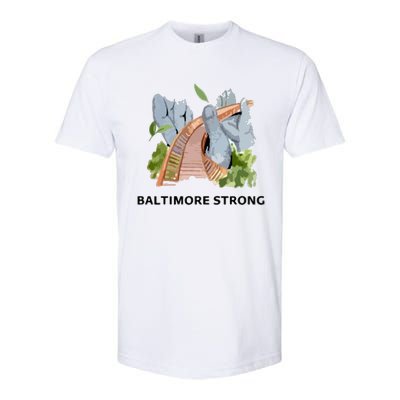 Baltimore Bridge Strong Softstyle® CVC T-Shirt