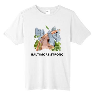 Baltimore Bridge Strong Tall Fusion ChromaSoft Performance T-Shirt