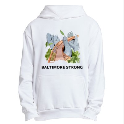 Baltimore Bridge Strong Urban Pullover Hoodie