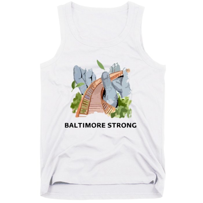 Baltimore Bridge Strong Tank Top