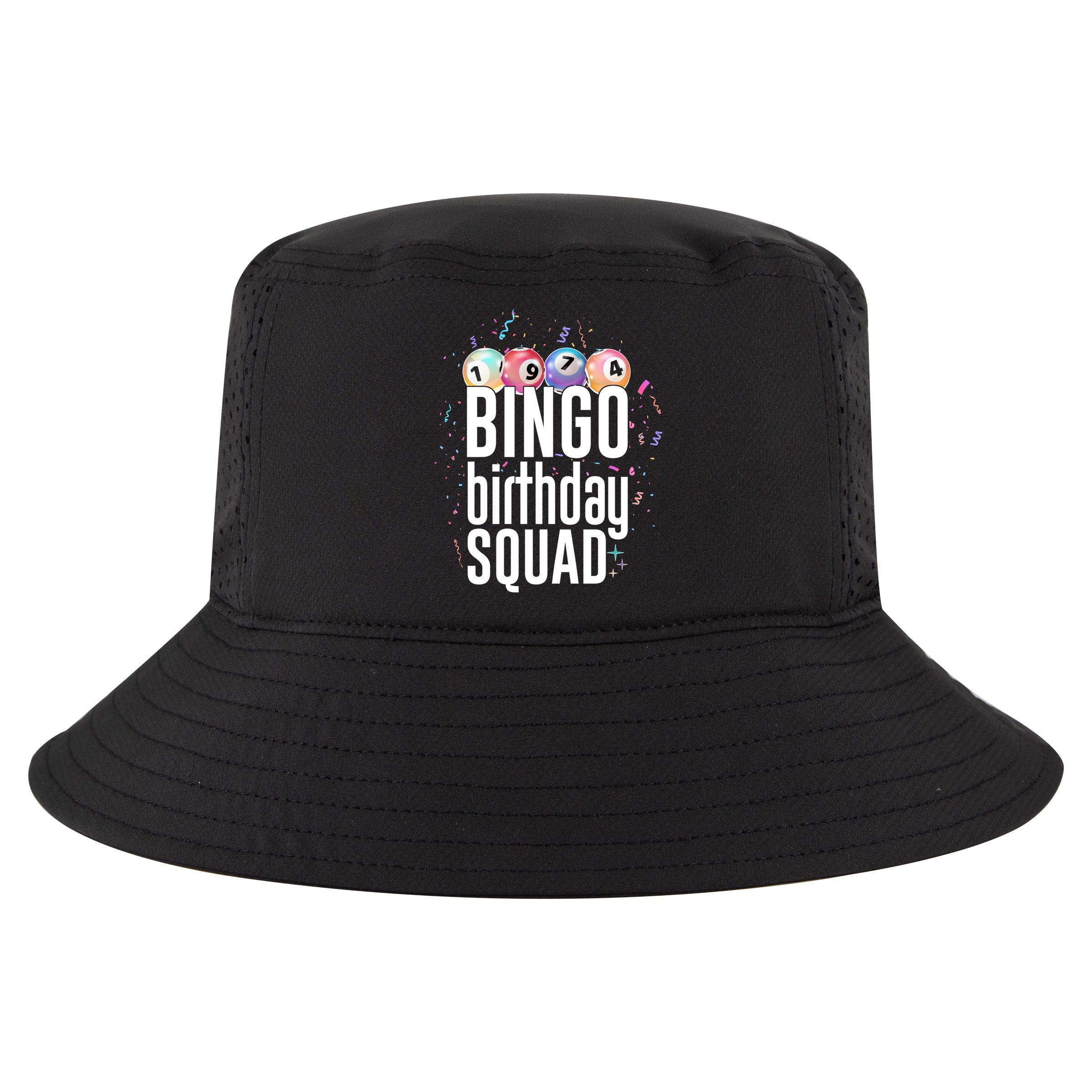 Bingo Birthday Squad Cool Comfort Performance Bucket Hat