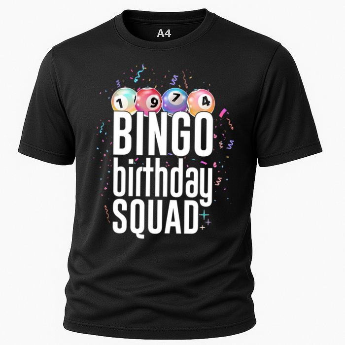 Bingo Birthday Squad Cooling Performance Crew T-Shirt
