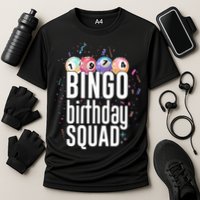 Bingo Birthday Squad Cooling Performance Crew T-Shirt
