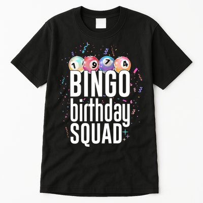 Bingo Birthday Squad Tall T-Shirt