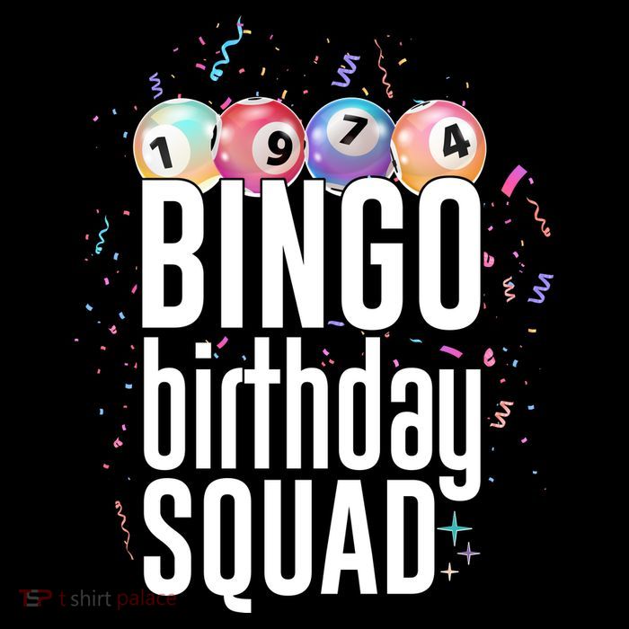 Bingo Birthday Squad Tall T-Shirt