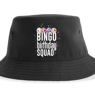 Bingo Birthday Squad Sustainable Bucket Hat