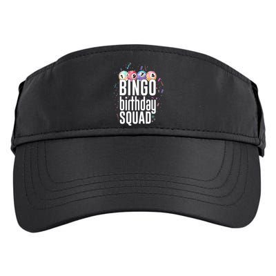 Bingo Birthday Squad Adult Drive Performance Visor
