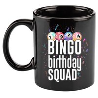 Bingo Birthday Squad 11oz C Handle Ceramic Mug