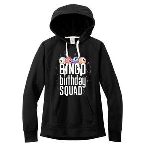 Bingo Birthday Squad Women's Fleece Hoodie