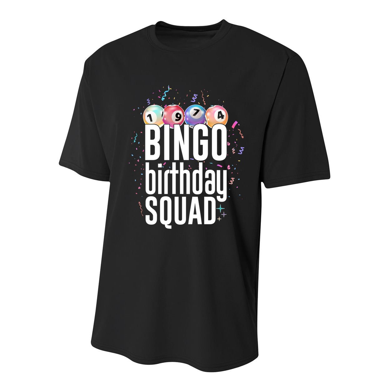 Bingo Birthday Squad Youth Performance Sprint T-Shirt