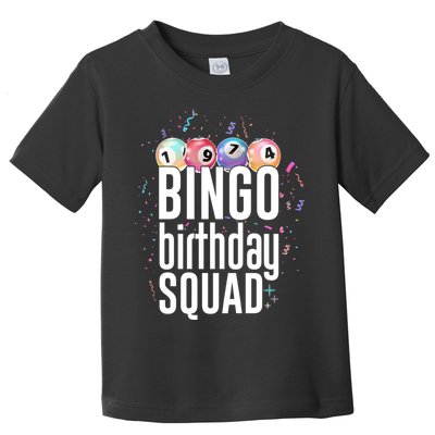 Bingo Birthday Squad Toddler T-Shirt