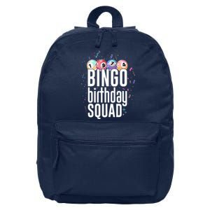 Bingo Birthday Squad 16 in Basic Backpack