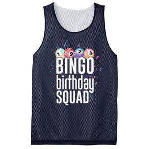 Bingo Birthday Squad Mesh Reversible Basketball Jersey Tank