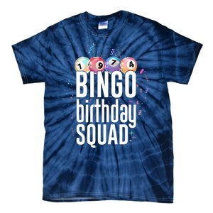 Bingo Birthday Squad Tie-Dye T-Shirt