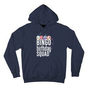 Bingo Birthday Squad Tall Hoodie