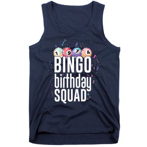 Bingo Birthday Squad Tank Top