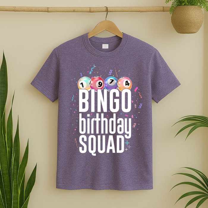 Bingo Birthday Squad T-Shirt