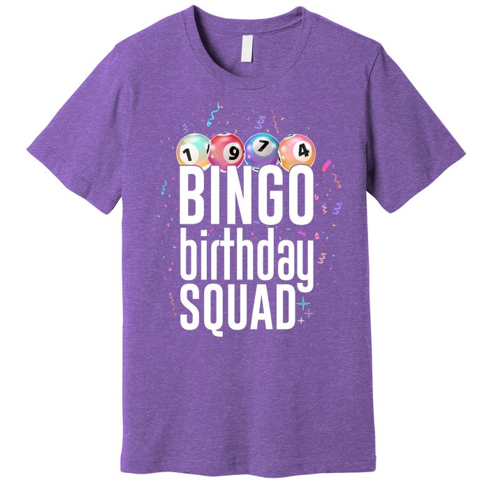 Bingo Birthday Squad Premium T-Shirt