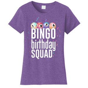 Bingo Birthday Squad Women's T-Shirt