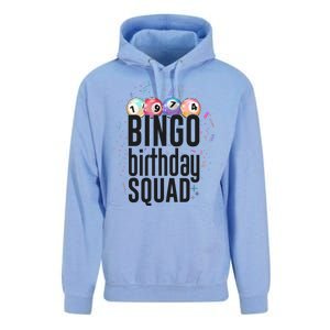 Bingo Birthday Squad Unisex Surf Hoodie