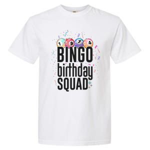 Bingo Birthday Squad Garment-Dyed Heavyweight T-Shirt