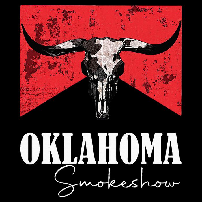 Boho Bull Skull Cow Oklahoma Smokeshow Western Country City Backpack