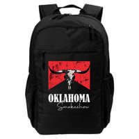 Boho Bull Skull Cow Oklahoma Smokeshow Western Country Backpack
