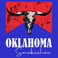 Boho Bull Skull Cow Oklahoma Smokeshow Western Country 16 in Basic Backpack