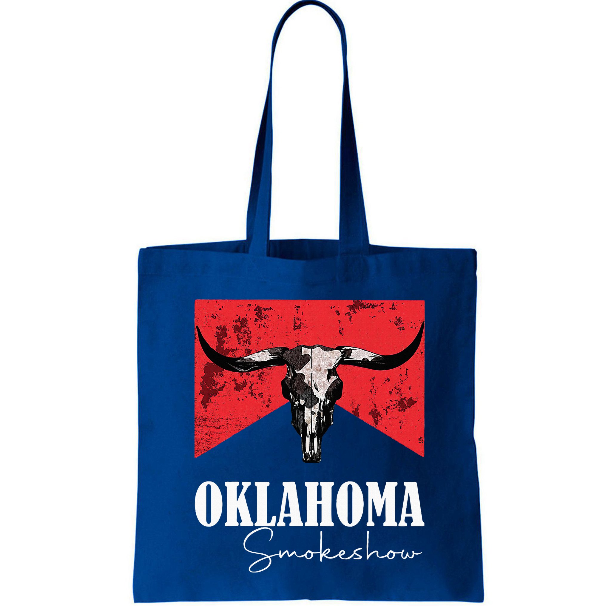 Boho Bull Skull Cow Oklahoma Smokeshow Western Country Bag