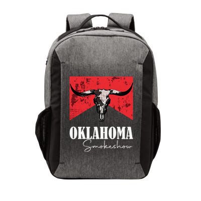 Boho Bull Skull Cow Oklahoma Smokeshow Western Country Vector Backpack