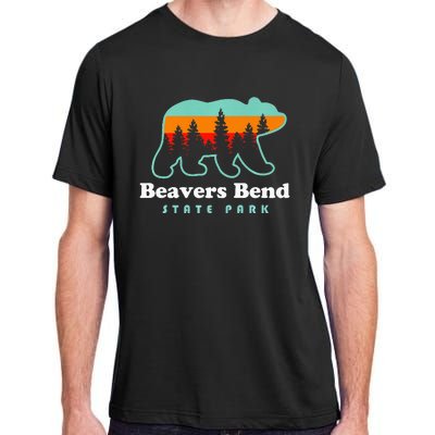 Beavers Bend State Park Camping Hiking Bear Adult ChromaSoft Performance T-Shirt