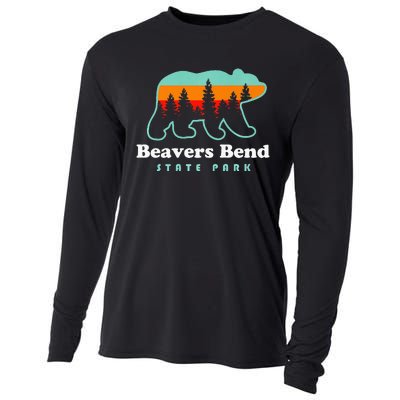 Beavers Bend State Park Camping Hiking Bear Cooling Performance Long Sleeve Crew