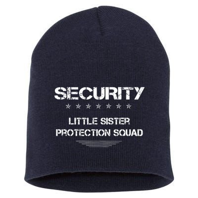 Big Brother Siblings Short Acrylic Beanie