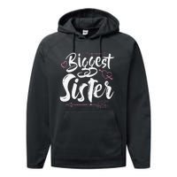 Beautiful Biggest Sister Matching Daughter Gift Performance Fleece Hoodie