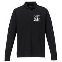 Beautiful Biggest Sister Matching Daughter Gift Performance Long Sleeve Polo